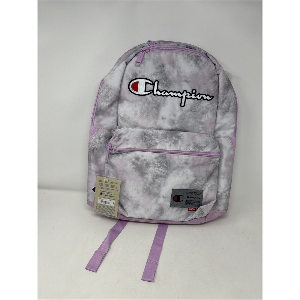 Champion Supercize 4.0 Backpack Light Pastel Purple Tie Dye 34L NWT
